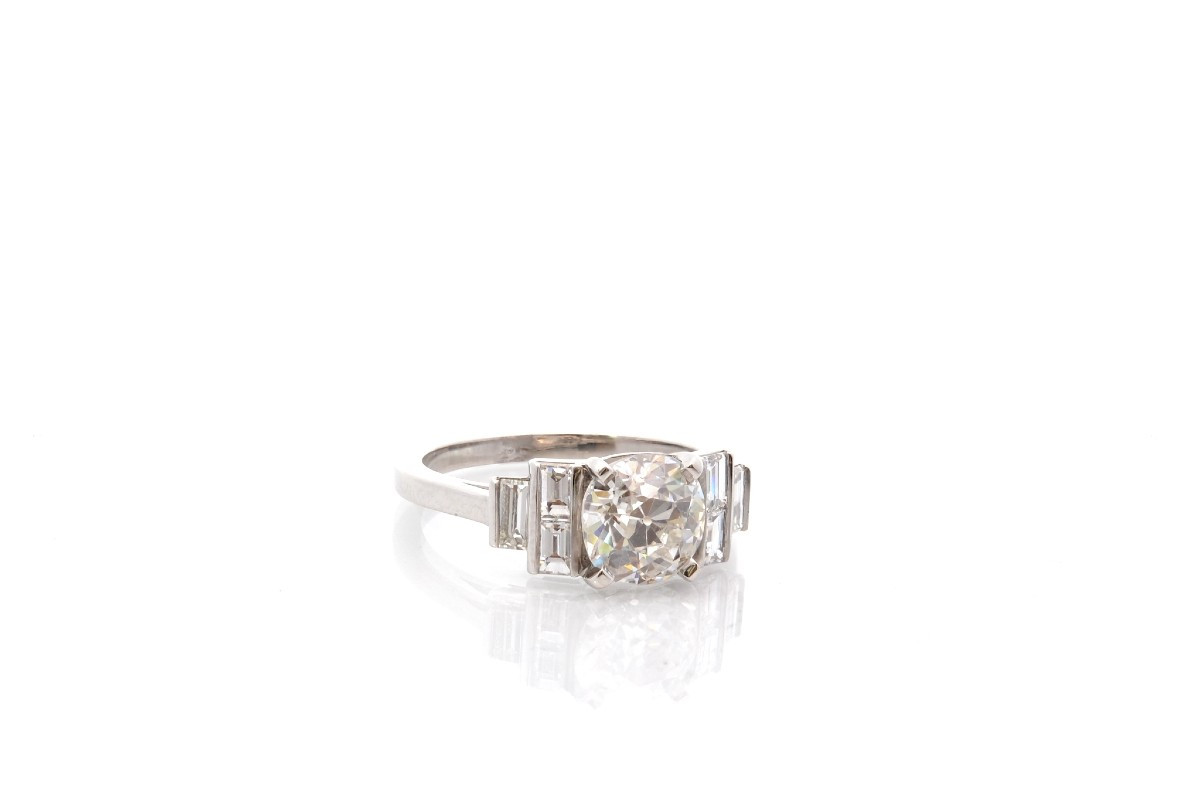 Bague diamant de 1,86cts H/SI2-photo-3