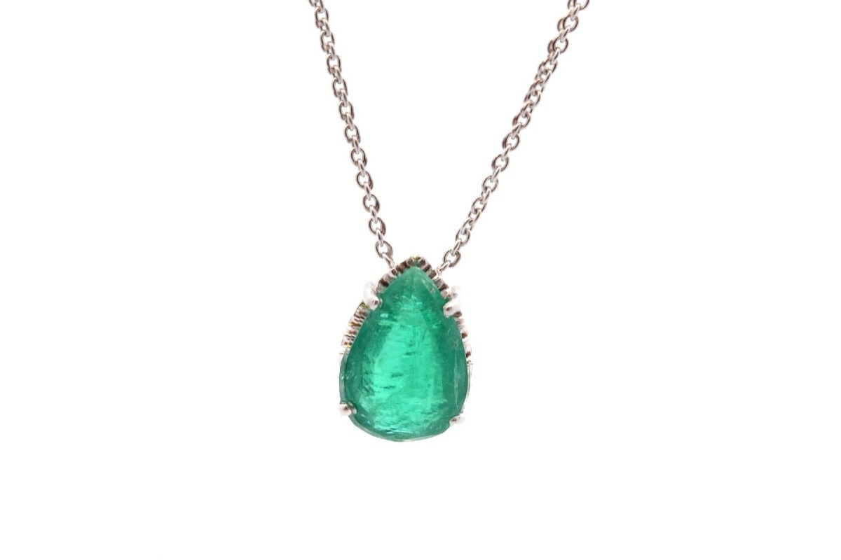 Collier émeraude de 4,70cts