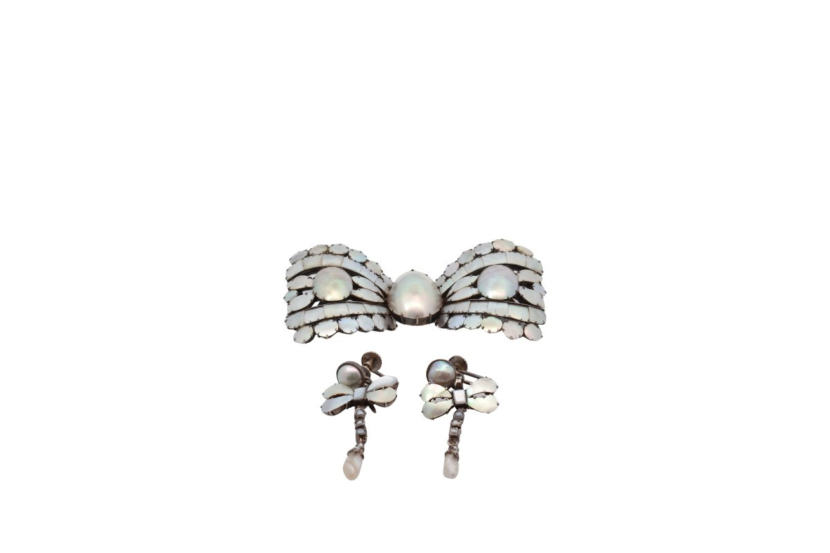 Pendentif et boucles d’oreilles Lacloche-photo-2