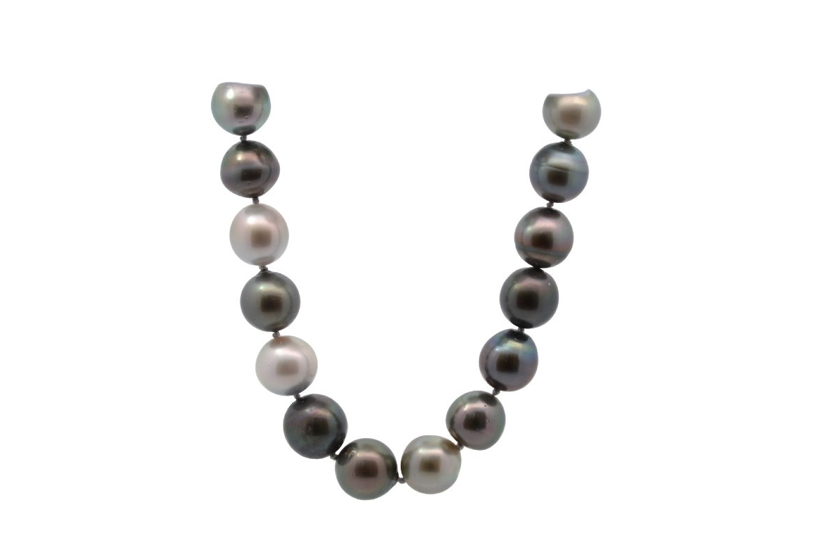 Tahitian Cultured Pearl Necklace-photo-2