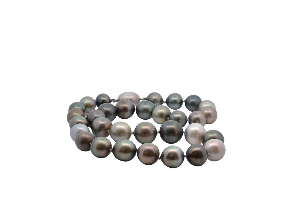Tahitian Cultured Pearl Necklace-photo-3