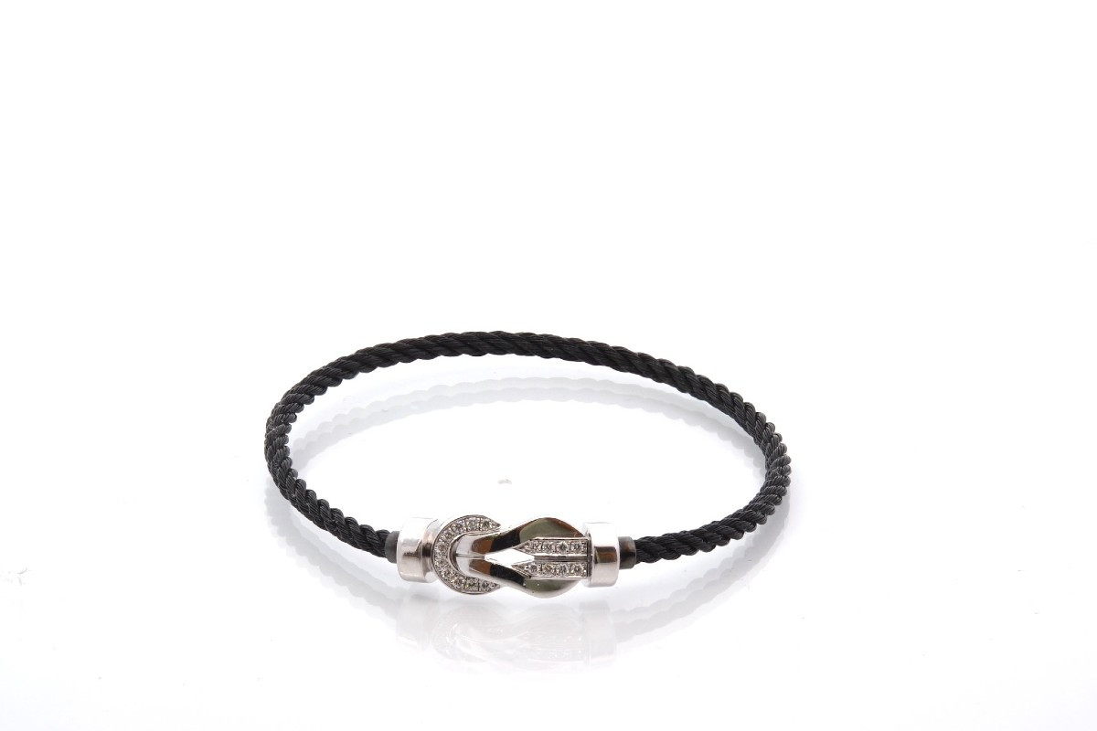 Bracelet Fred diamants en or 18k-photo-2