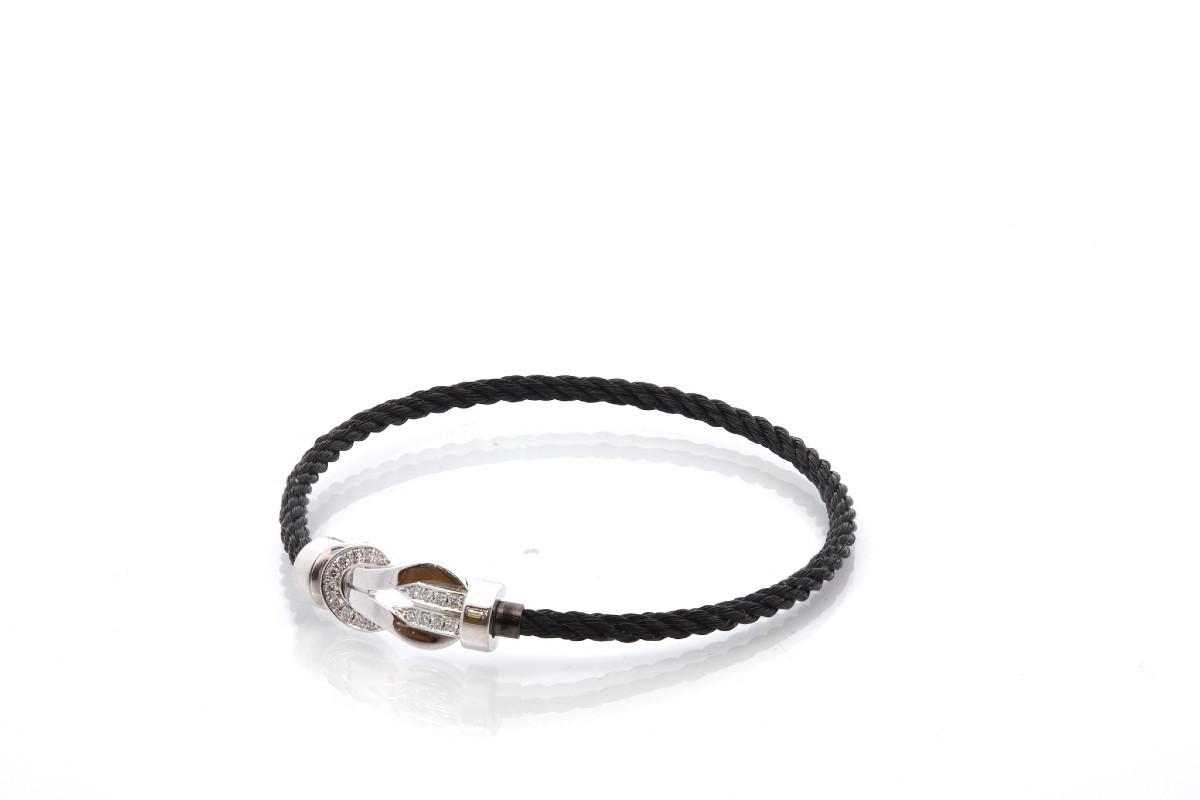 Bracelet Fred diamants en or 18k-photo-4