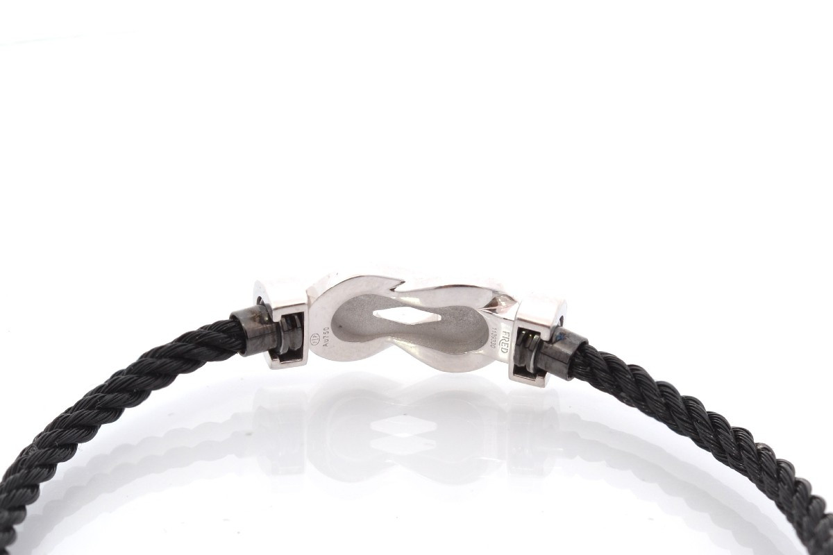Bracelet Fred diamants en or 18k-photo-2