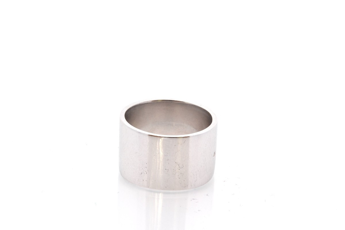Diamond Ring In 18k White Gold-photo-4