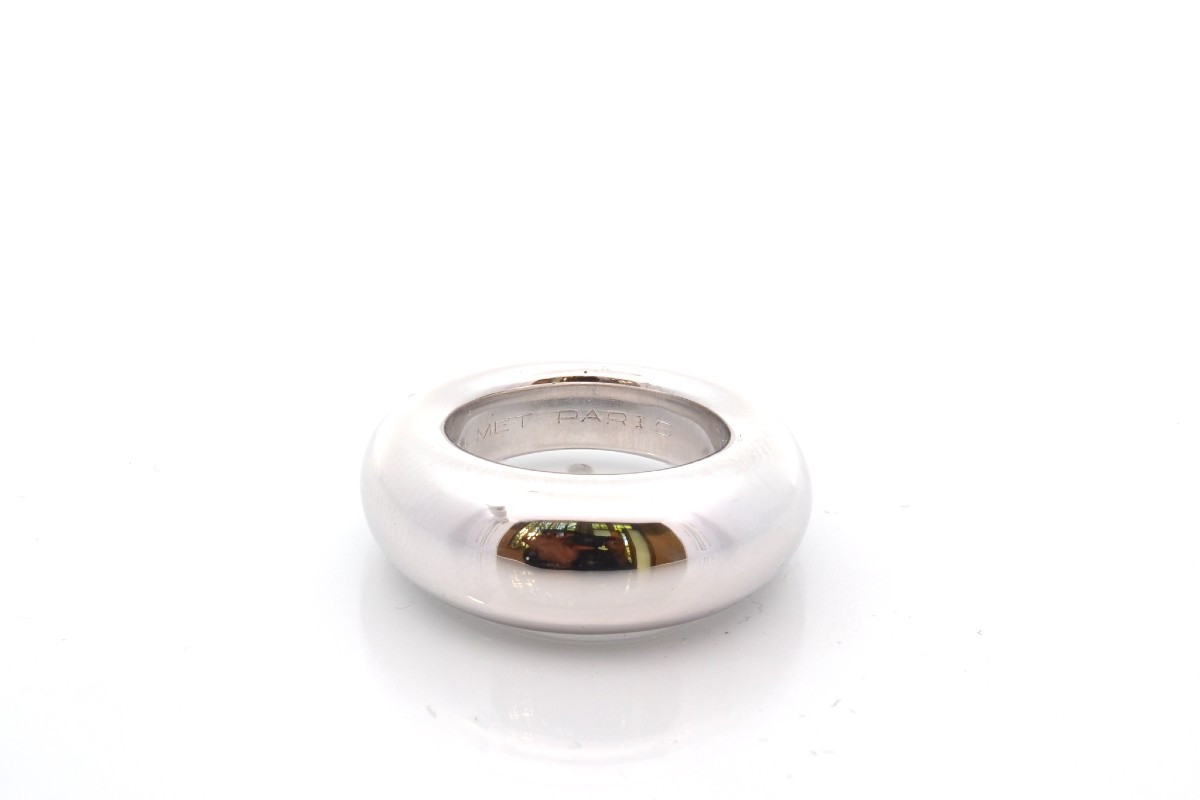 Bague jonc Chaumet en or 18k-photo-2