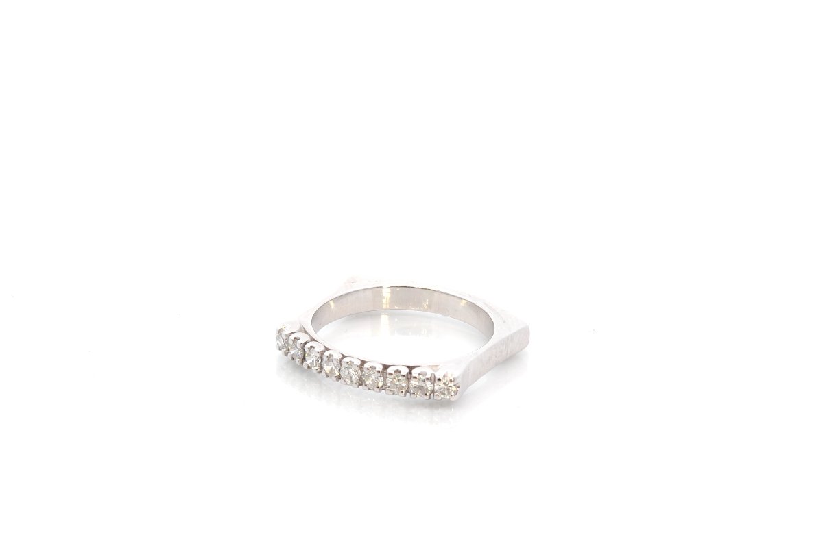 Diamond Ring In 18k Gold-photo-4