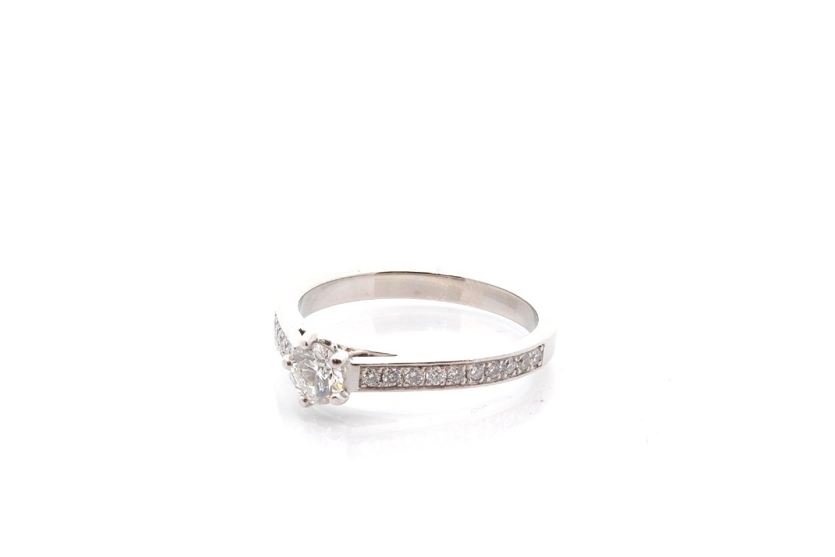 Bague Chaumet diamants en platine