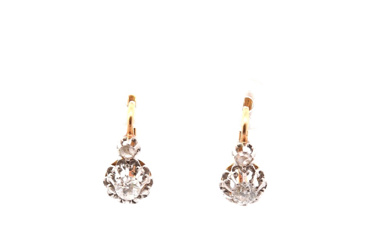 Antique Diamond Earrings
