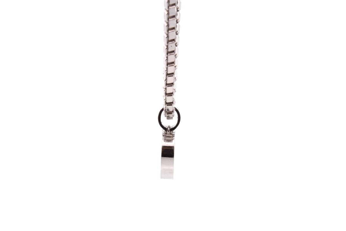 Chopard 18k Gold Diamond Necklace-photo-4