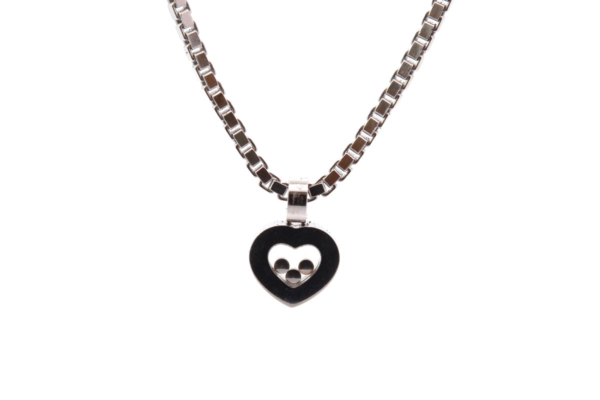 Chopard 18k Gold Diamond Necklace-photo-1