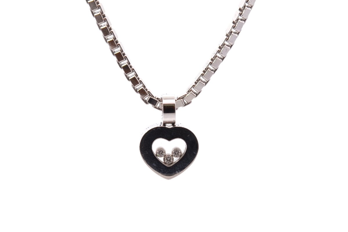 Chopard 18k Gold Diamond Necklace