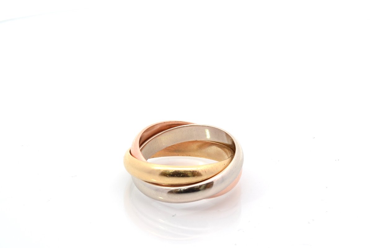 Cartier Trinity 18k Gold Ring-photo-3