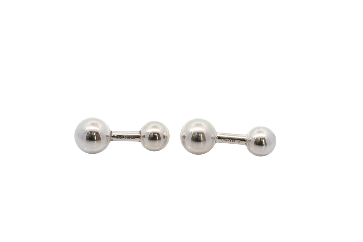 Tiffany Silver Cufflinks-photo-2