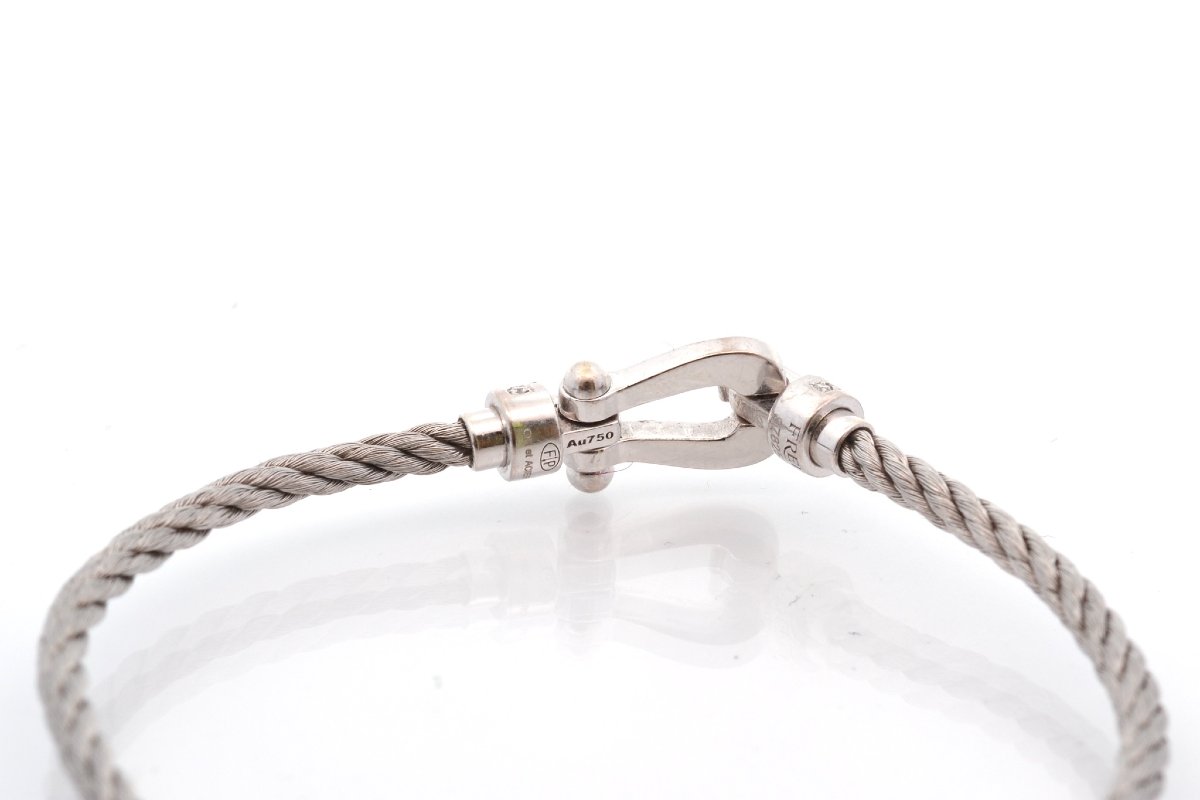 Fred Force 10 Gold And Diamond Bracelet-photo-4