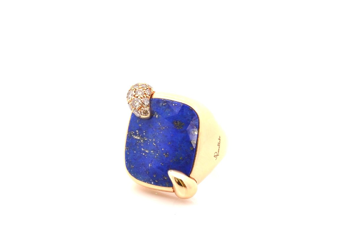 Pomellato Ritratto Ring In 18k Gold-photo-3