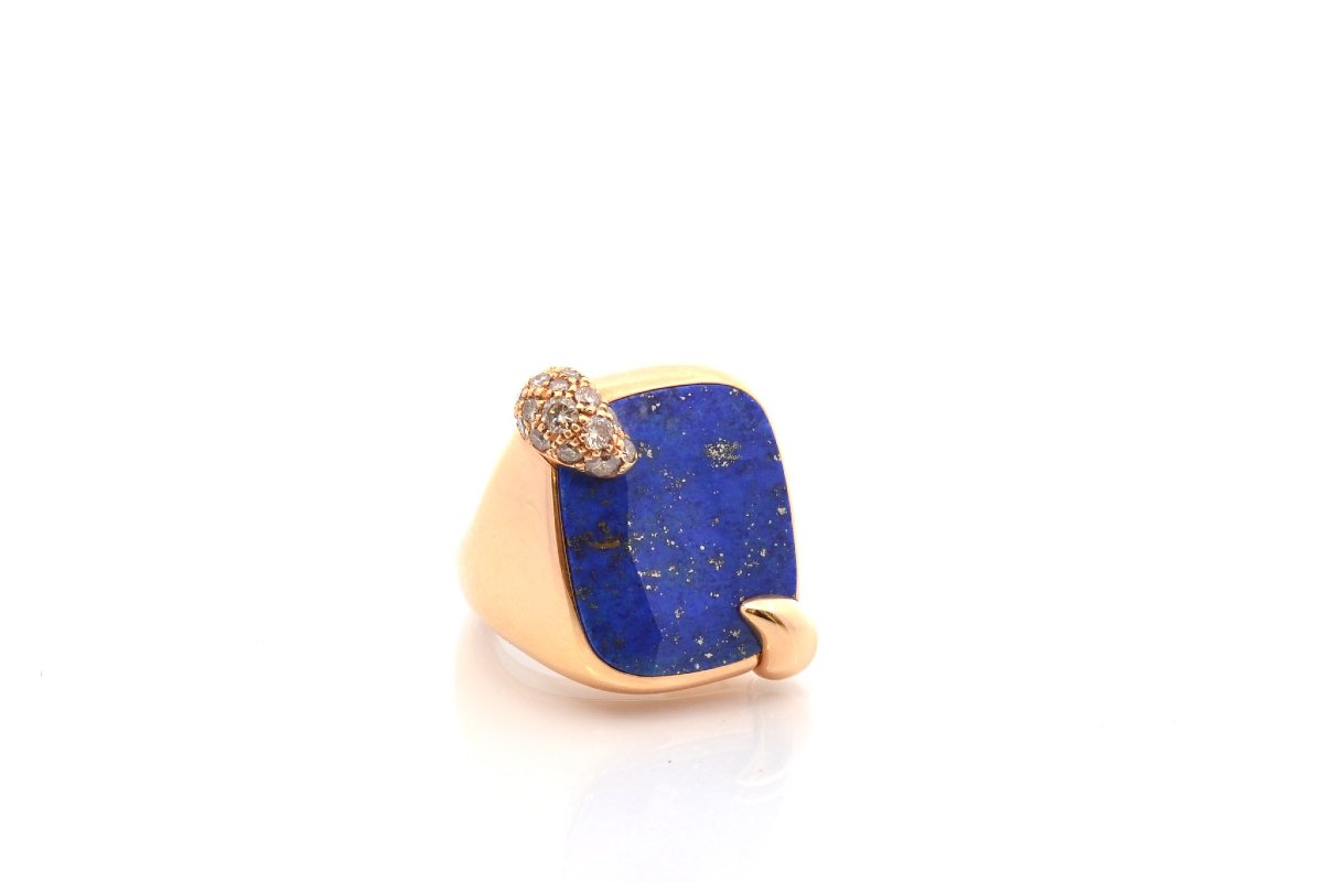 Pomellato Ritratto Ring In 18k Gold-photo-4