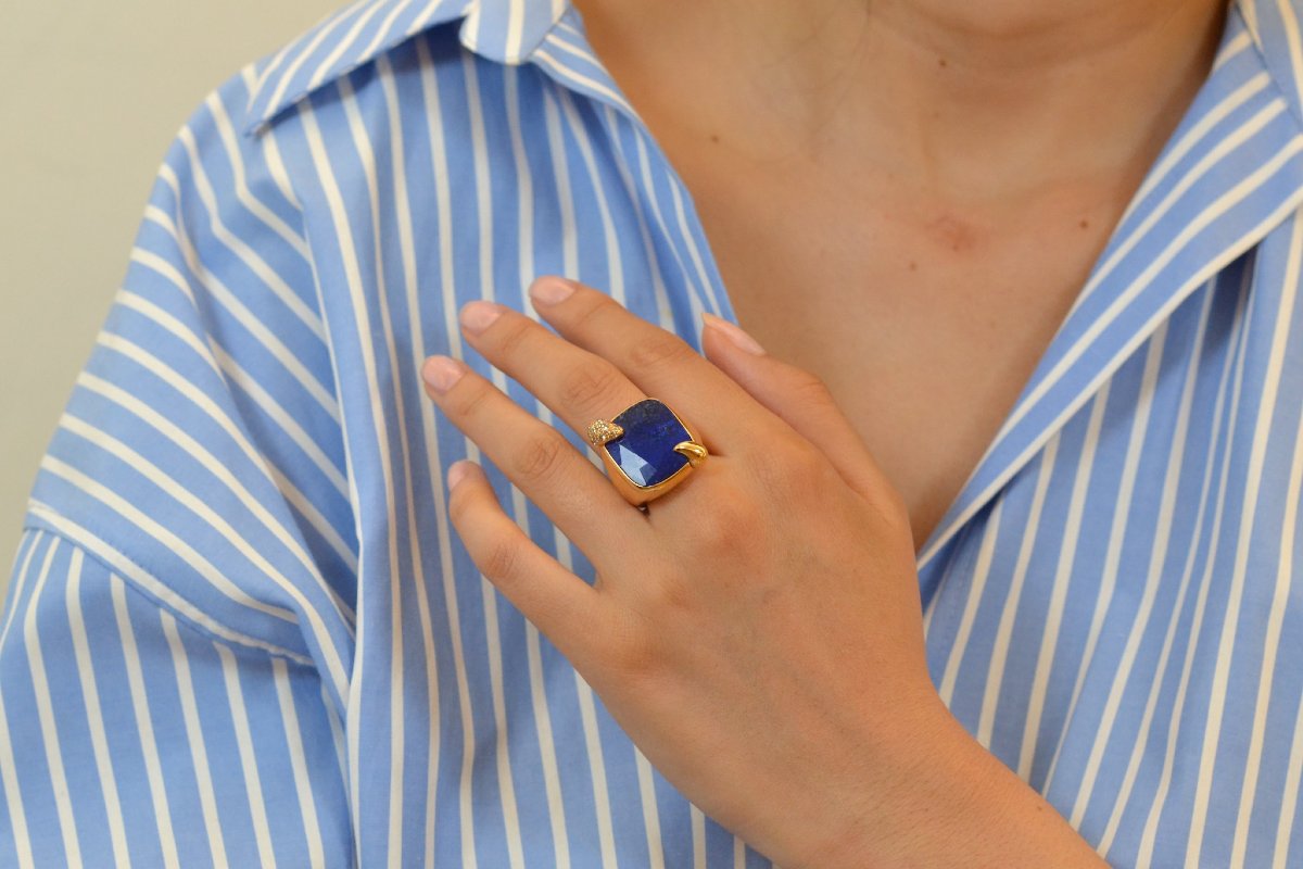 Pomellato Ritratto Ring In 18k Gold-photo-2