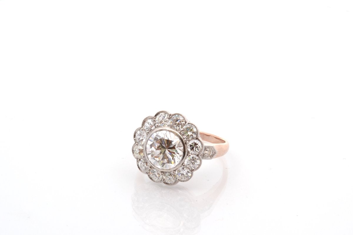 2.08-carat F/si2 Diamond Ring-photo-2