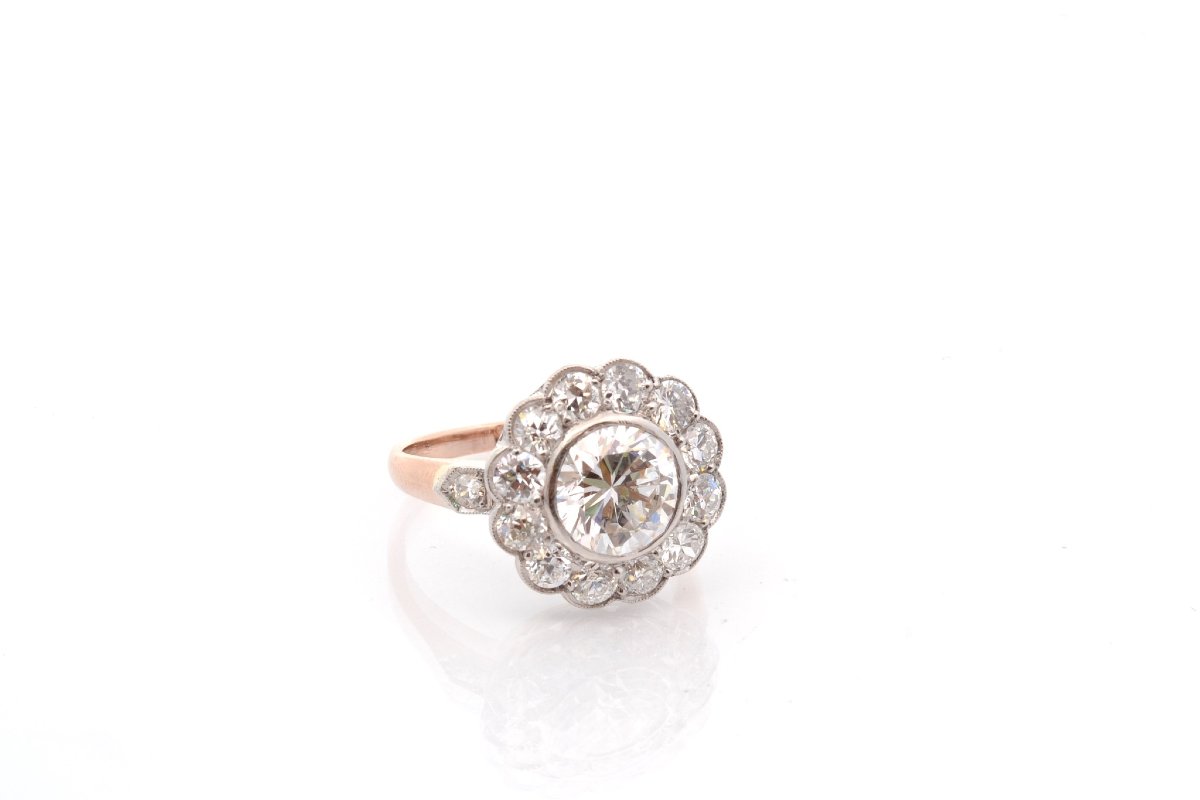2.08-carat F/si2 Diamond Ring-photo-3