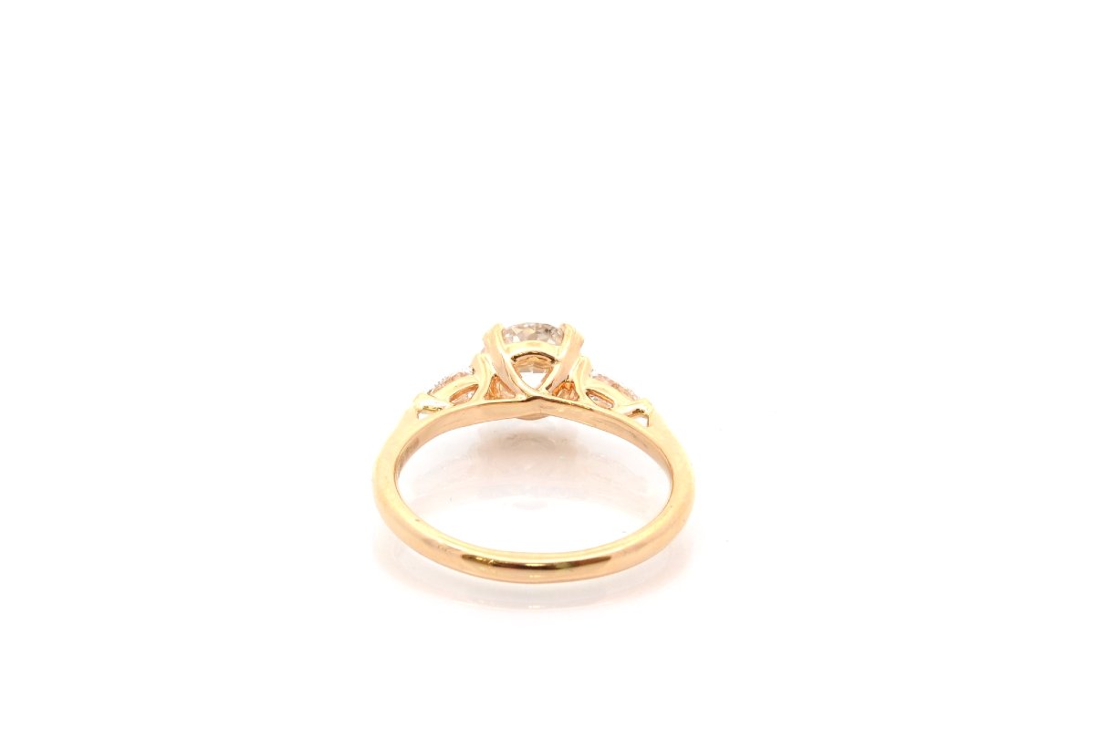 1.15-carat J/si2 Diamond Ring In 18k Gold-photo-4