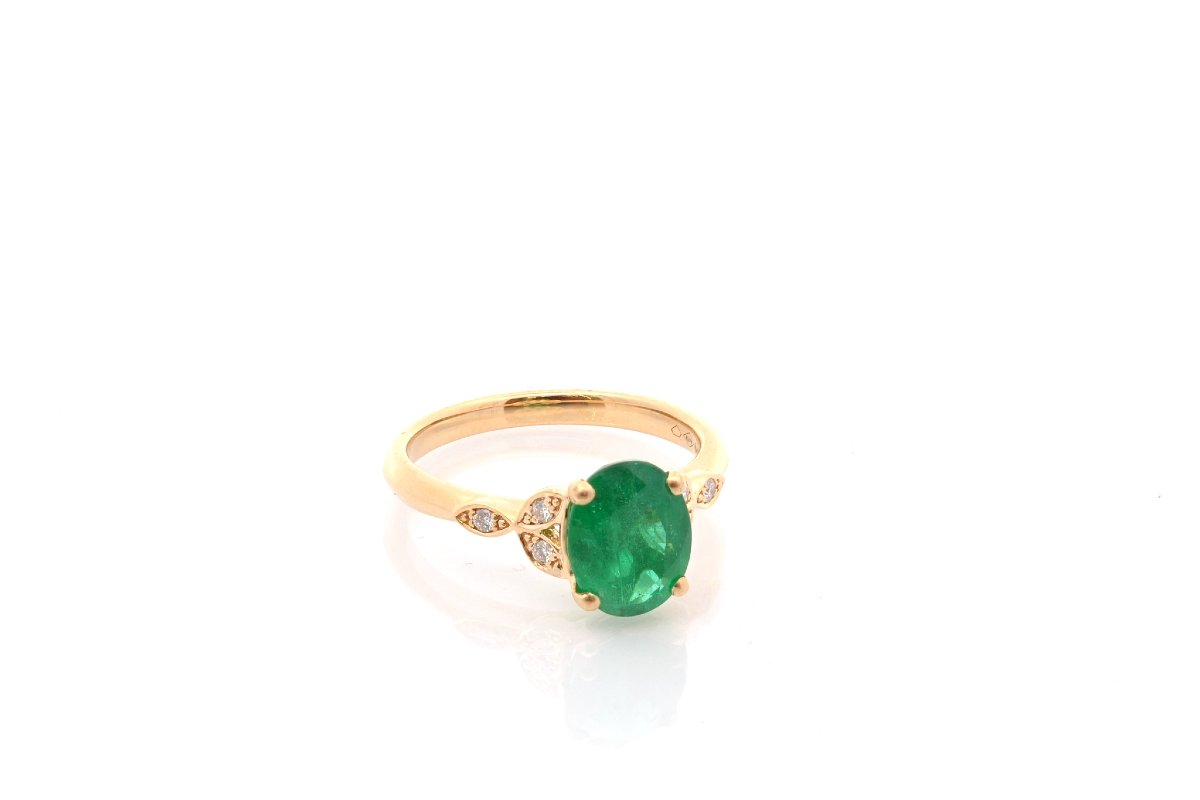 1.87-carat Emerald Ring With Diamonds-photo-4