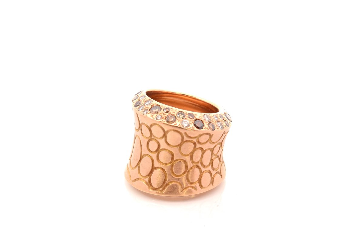 Bague Pomellato “Cocco” en or 18k