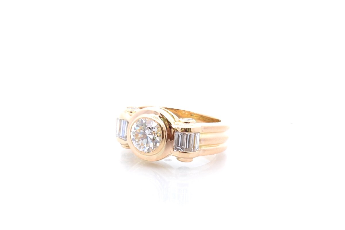 Vintage Diamond Ring, 1.36 Carats, K/si2