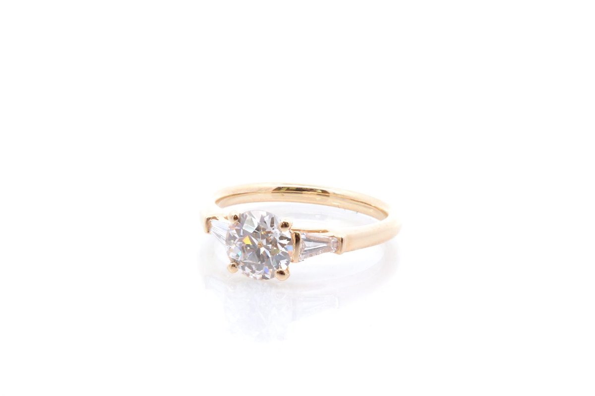 1.17-carat G/si2 Diamond Ring In 18k Gold