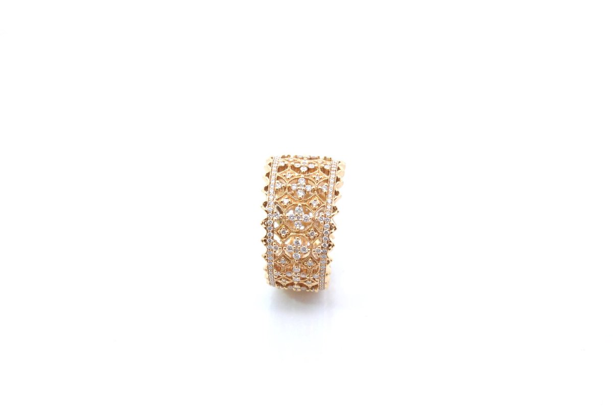 Bague diamants en or 18k-photo-3