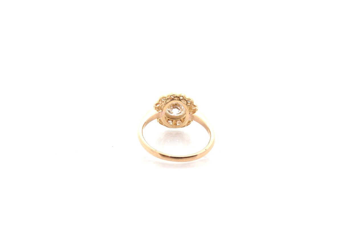 1.01-carat H/vs1 Diamond Ring-photo-1