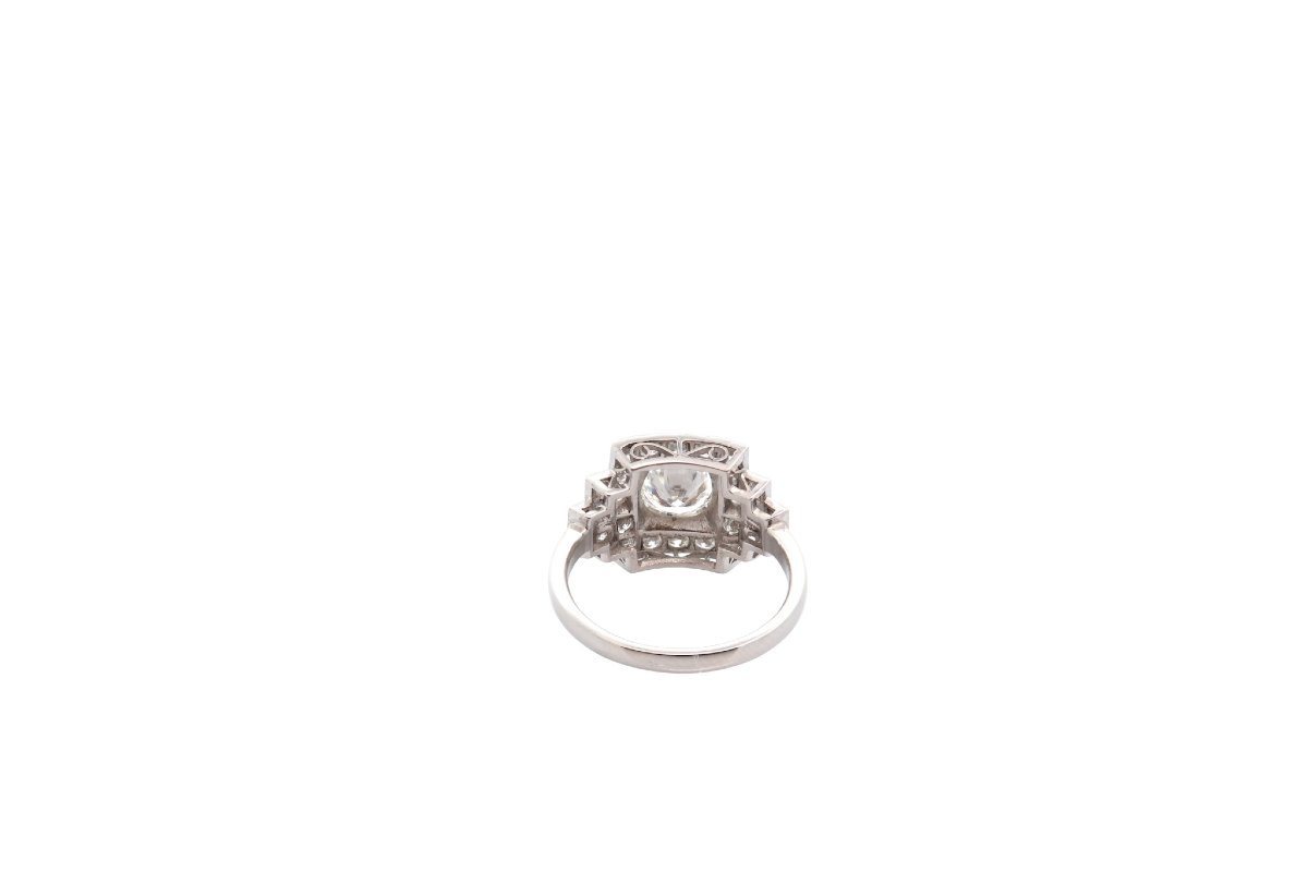 0.99-carat F/vs1 Diamond Ring In Platinum-photo-1