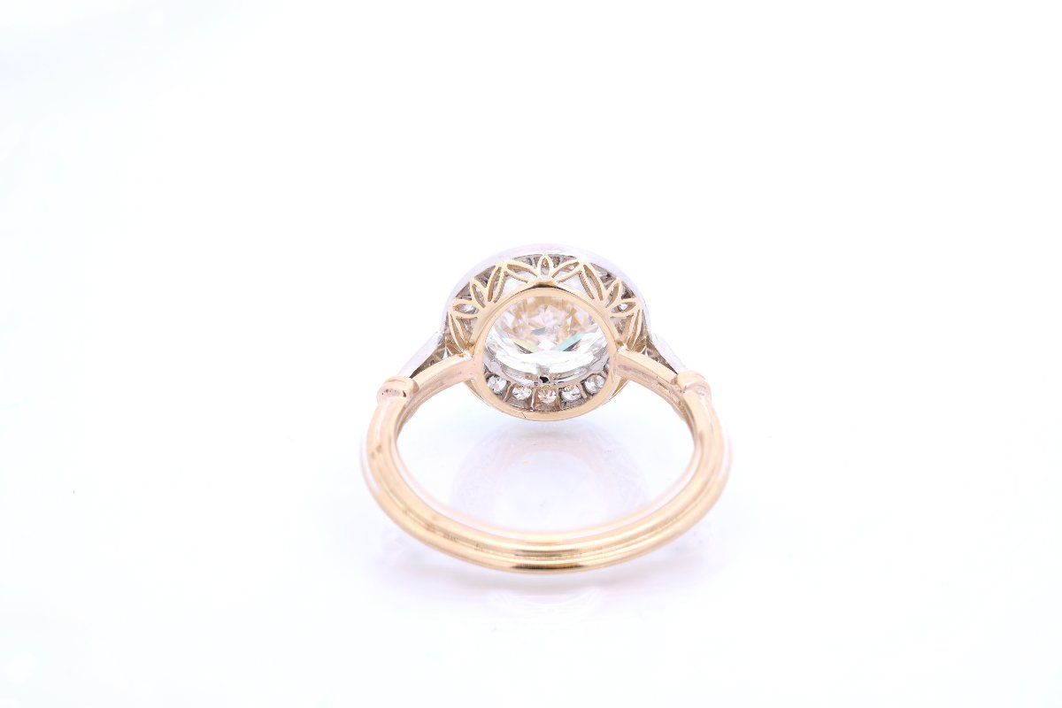 Bague diamant de 2,32cts J/SI2-photo-1