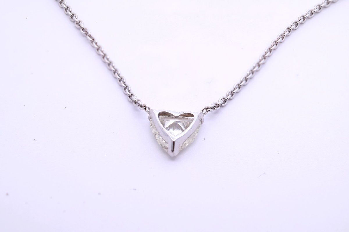 Collier pendentif diamant de 1,30cts K/SI2-photo-3