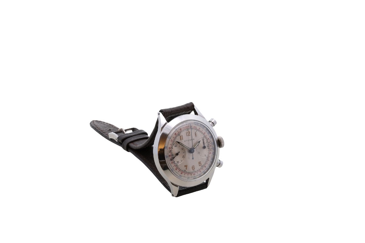 Vintage Eterna Chronograph Watch-photo-2
