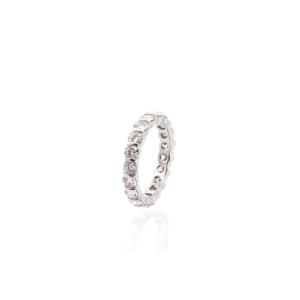 Used Wedding Ring Extra White Diamonds Vvs In Platinum