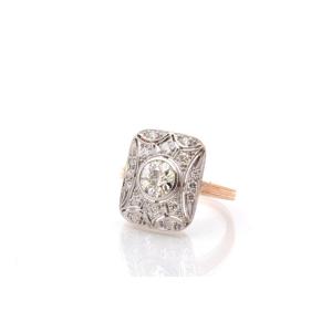 Bague Vintage Diamant 1,07cts J/si2