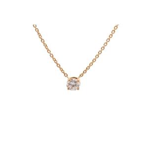 0.56ct Diamond Necklace In 18k Gold