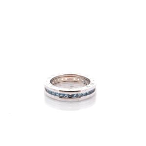 Bague signée Bulgari B.Zero1 topazez blues
