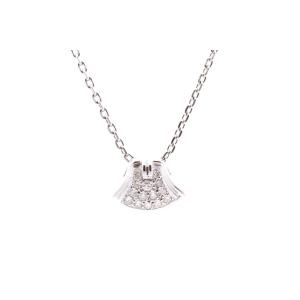 Collier pendentif diamants en or 18k