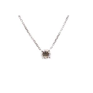 0.77ct J/vs1 Diamond Pendant Necklace