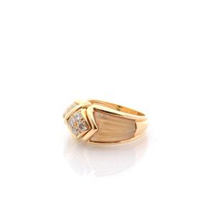 Boucheron Diamond Ring In Gold