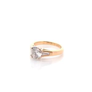Bague diamant de 1,23cts I/SI2 en or 18k