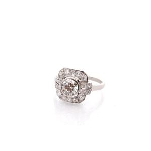 Bague diamant de 0,91ct I/VVS2