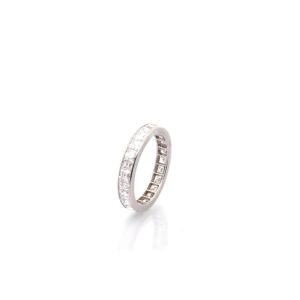 Platinum Diamond Wedding Band