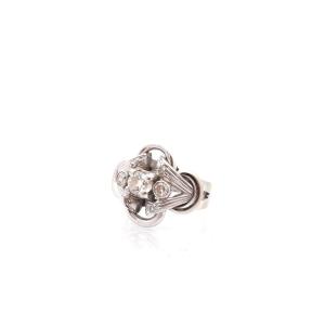 Vintage Diamond Ring In 18k Gold