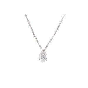 Collier pendentif diamant de 1,01cts