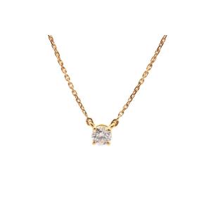 0.55-carat Diamond Pendant In 18k Gold