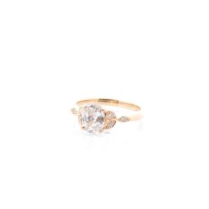 Bague diamant de 1cts H/VS2 en or 18k