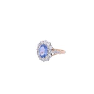 Ring With A 2.41-carat Unheated Ceylon Sapphire